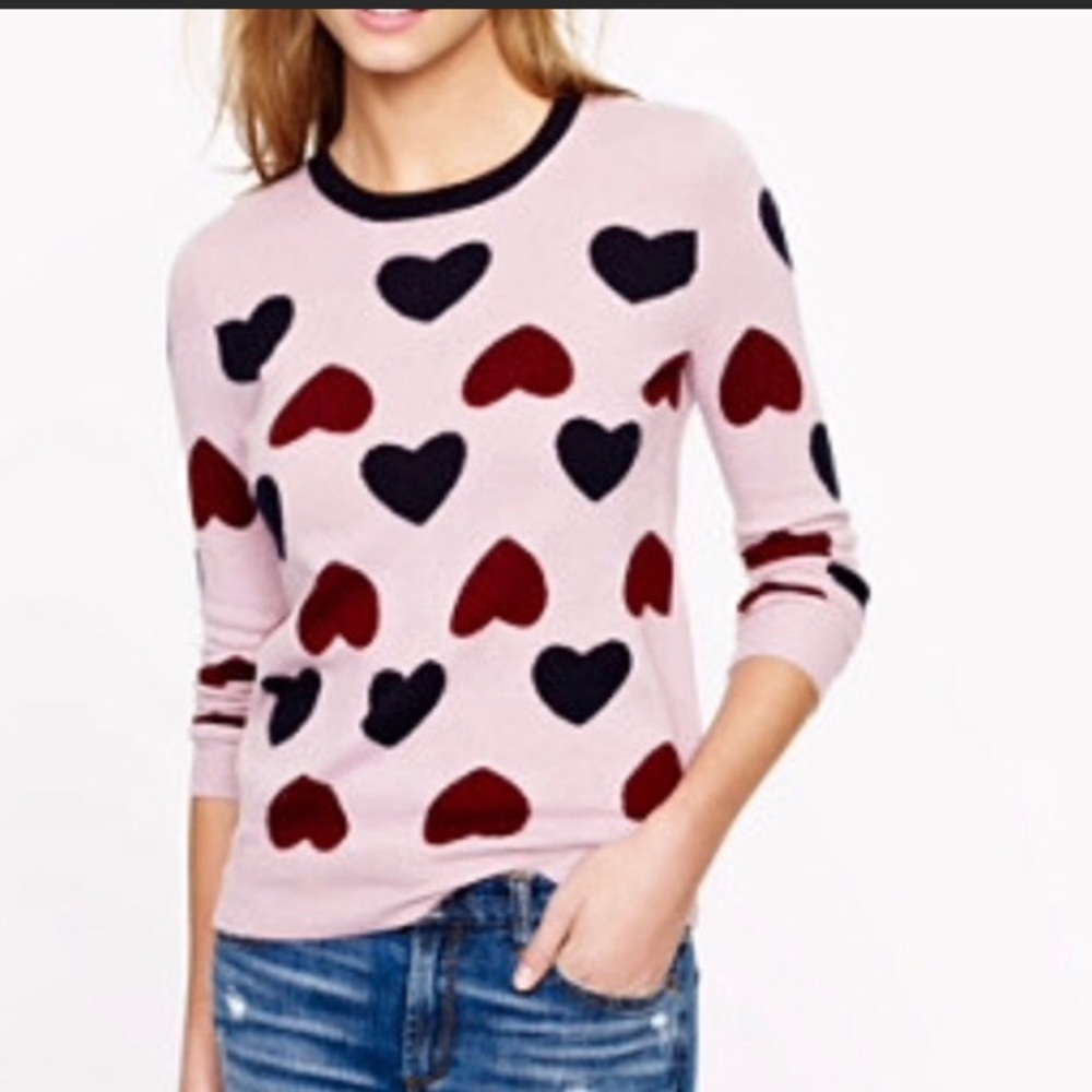 JCrew Hearts Sweater (M)